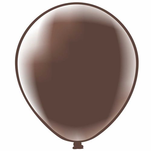 Шар12'' Пастель шоколад/Chocolate