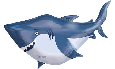 Фольгированная фигура, Акула 90 см